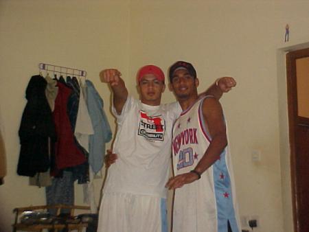 moi et  azeddine